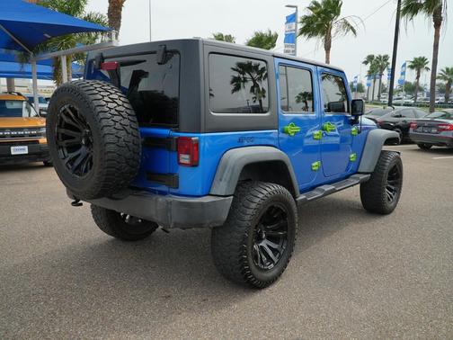 Hydro Blue Pearl Coat 2015 Jeep Wrangler Unlimited Sport