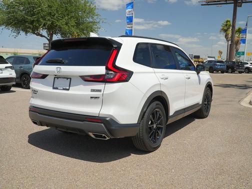 Platinum White Pearl 2026 Honda CR-V Hybrid Sport FWD