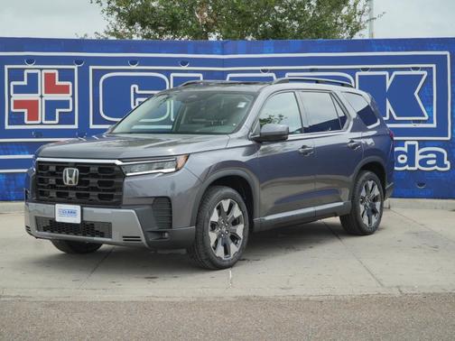 Modern Steel Metallic 2026 Honda Pilot Elite