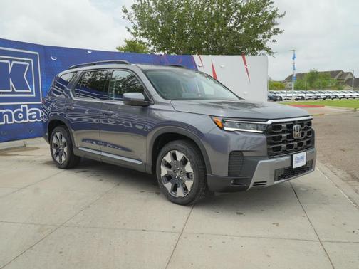 Modern Steel Metallic 2026 Honda Pilot Elite