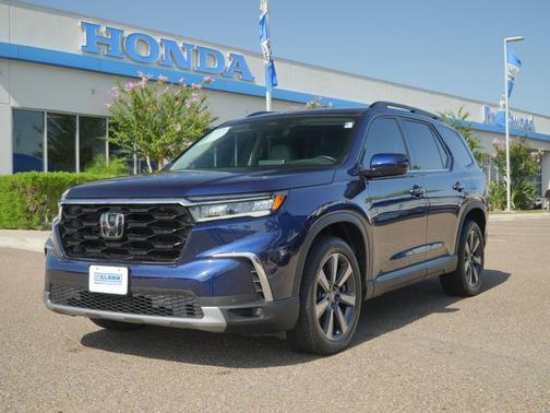 Obsidian Blue Pearl 2024 Honda Pilot Touring 8-Passenger