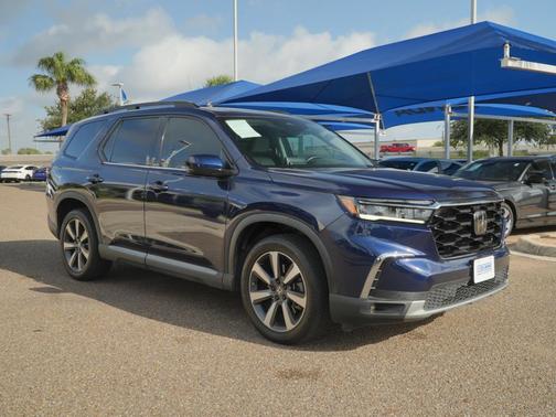 Obsidian Blue Pearl 2024 Honda Pilot Touring 8-Passenger