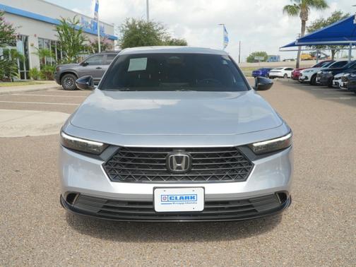 Solar Silver Metallic 2025 Honda Accord Hybrid Sport-L