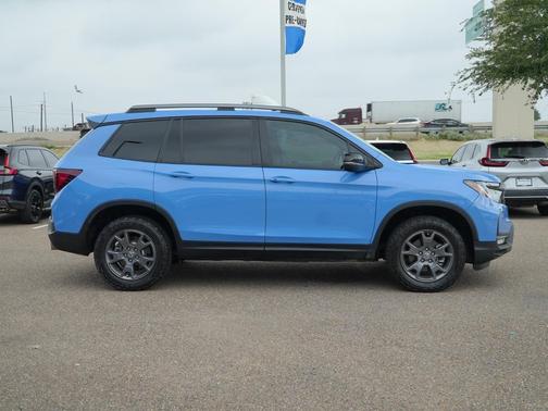 Diffused Sky Blue Pearl 2024 Honda Passport AWD TrailSport