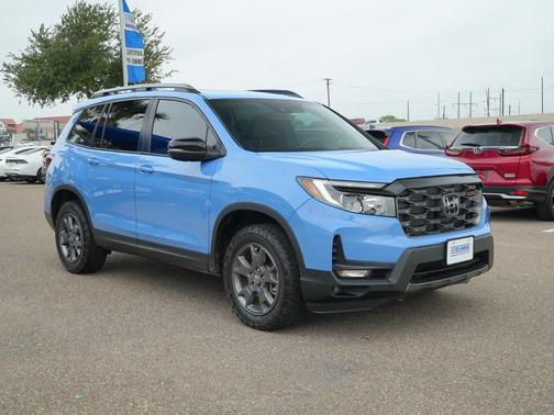 Diffused Sky Blue Pearl 2024 Honda Passport AWD TrailSport