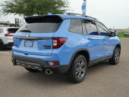 Diffused Sky Blue Pearl 2024 Honda Passport AWD TrailSport