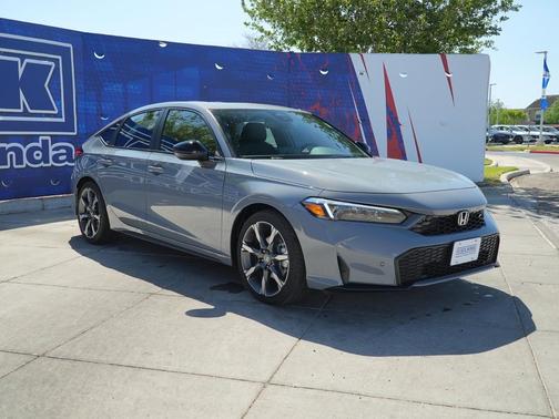 Urban Gray Pearl 2026 Honda Civic Hybrid Sport Touring