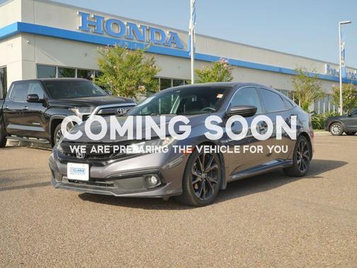 Modern Steel Metallic 2020 Honda Civic Sport