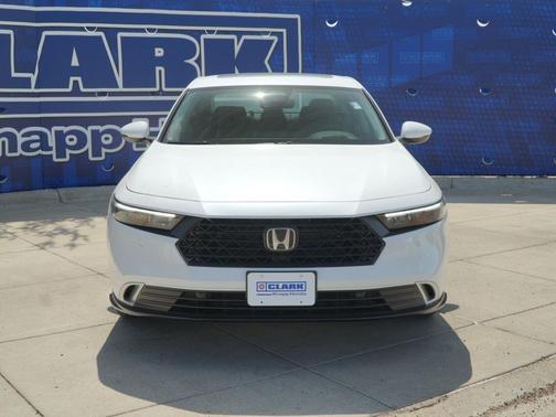 Platinum White Pearl 2026 Honda Accord Hybrid Touring