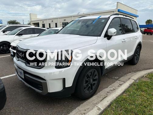 Glacial White Pearl 2023 Kia Telluride SX X-Pro
