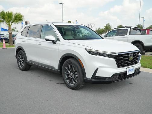 Platinum White Pearl 2026 Honda CR-V EX-L 2WD