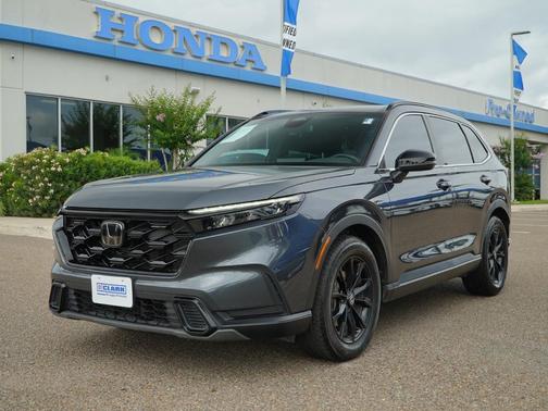 Meteorite Gray Metallic 2025 Honda CR-V Hybrid Sport FWD