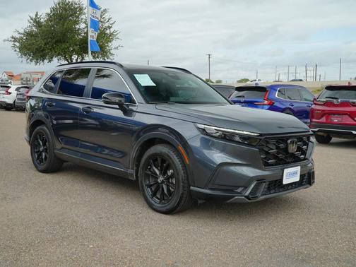 Meteorite Gray Metallic 2025 Honda CR-V Hybrid Sport FWD
