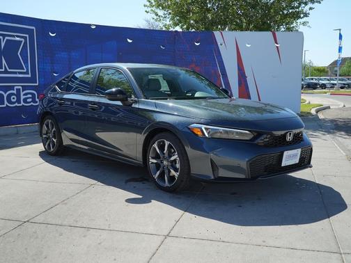 Meteorite Gray Metallic 2026 Honda Civic Hybrid Sport Touring