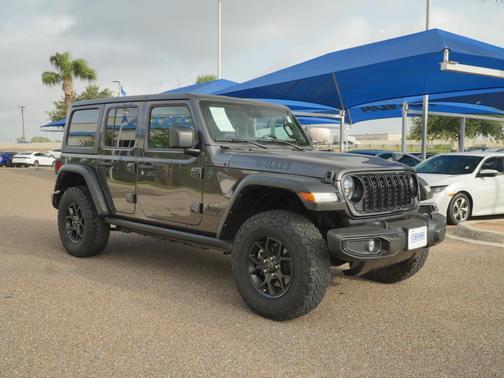 Granite Crystal Metallic Clearcoat 2024 Jeep Wrangler Willys