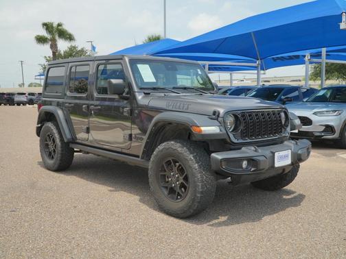 Granite Crystal Metallic Clearcoat 2024 Jeep Wrangler Willys