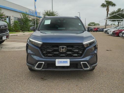 Canyon River Blue Metallic 2025 Honda CR-V Hybrid Sport Touring AWD