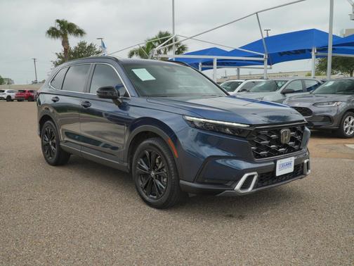 Canyon River Blue Metallic 2025 Honda CR-V Hybrid Sport Touring AWD