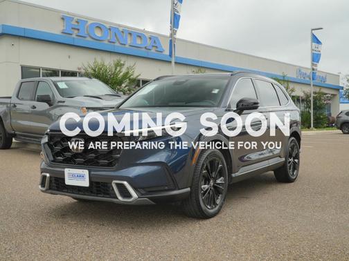 Canyon River Blue Metallic 2025 Honda CR-V Hybrid Sport Touring AWD
