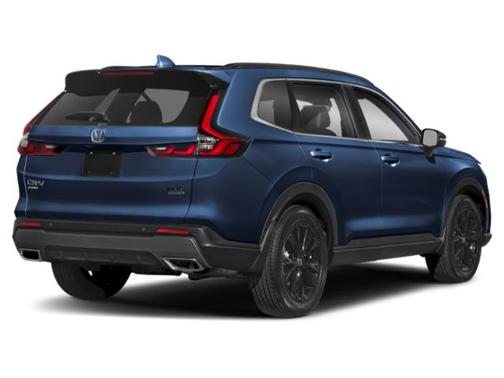 Canyon River Blue Metallic 2025 Honda CR-V Hybrid Sport Touring AWD