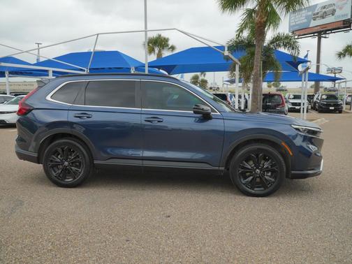 Canyon River Blue Metallic 2025 Honda CR-V Hybrid Sport Touring AWD