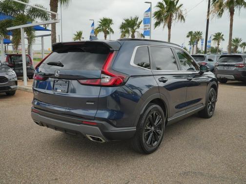Canyon River Blue Metallic 2025 Honda CR-V Hybrid Sport Touring AWD