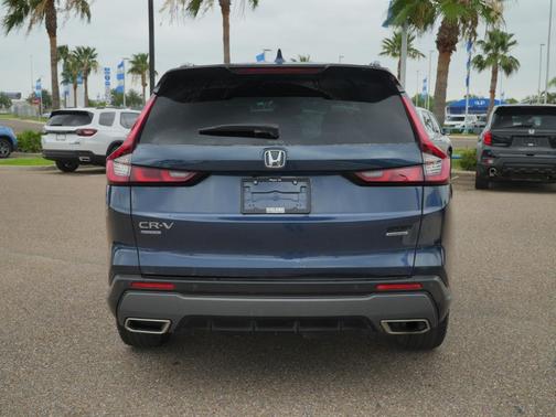 Canyon River Blue Metallic 2025 Honda CR-V Hybrid Sport Touring AWD