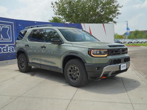 Ash Green Metallic 2026 Honda Passport AWD TrailSport Elite Blackout