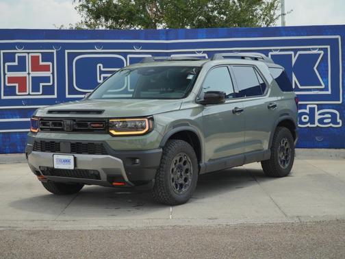 Ash Green Metallic 2026 Honda Passport AWD TrailSport Elite Blackout