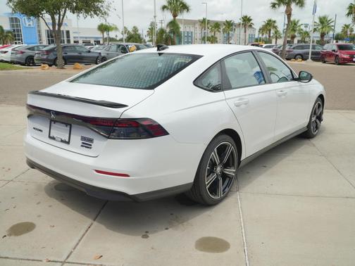 Platinum White Pearl 2026 Honda Accord Hybrid Sport