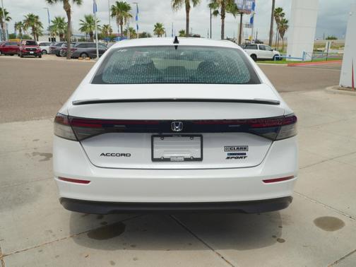 Platinum White Pearl 2026 Honda Accord Hybrid Sport