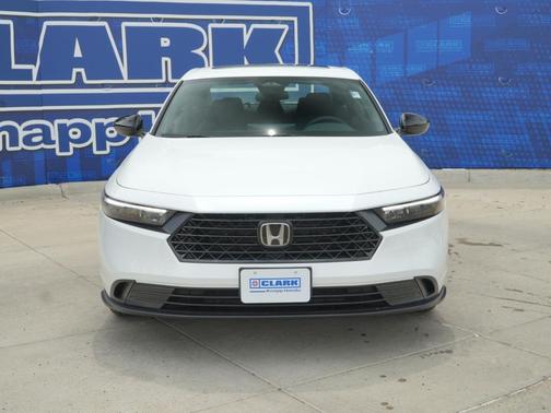 Platinum White Pearl 2026 Honda Accord Hybrid Sport