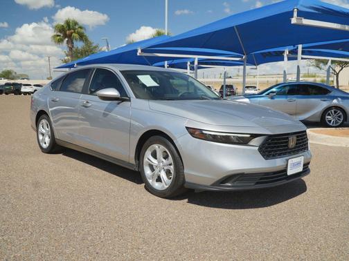 Solar Silver Metallic 2024 Honda Accord LX 1.5T