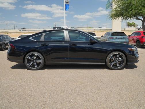 Crystal Black Pearl 2025 Honda Accord Hybrid Sport