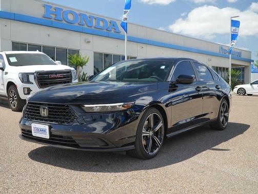 Crystal Black Pearl 2025 Honda Accord Hybrid Sport