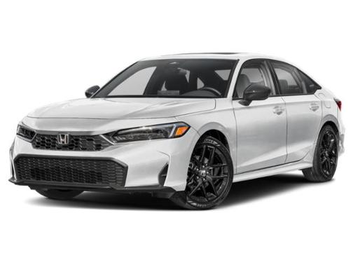 Platinum White Pearl 2026 Honda Civic Hybrid Sport
