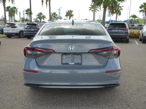 Urban Gray Pearl 2025 Honda Civic Hybrid Sport