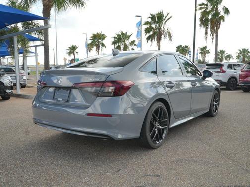 Urban Gray Pearl 2025 Honda Civic Hybrid Sport