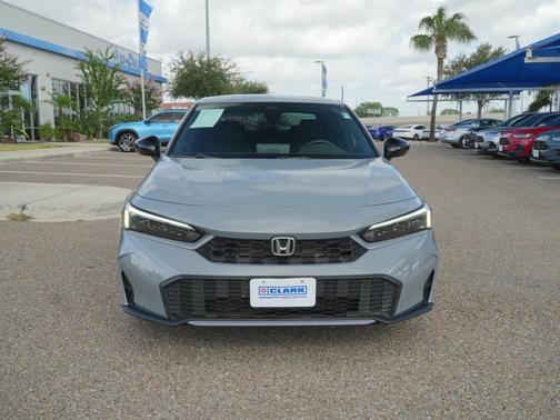 Urban Gray Pearl 2025 Honda Civic Hybrid Sport