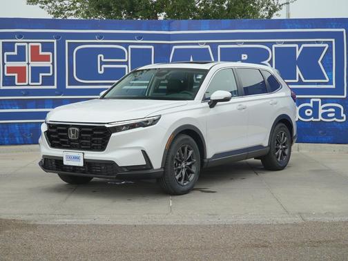 Platinum White Pearl 2026 Honda CR-V EX-L 2WD