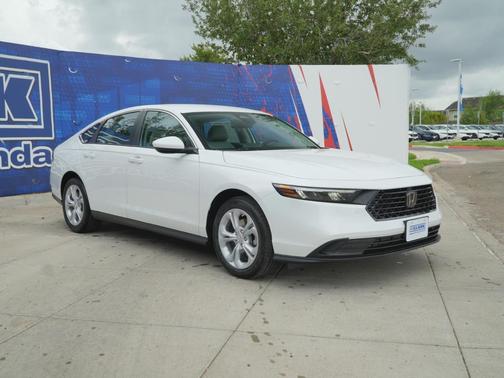 Platinum White Pearl 2026 Honda Accord LX 1.5T