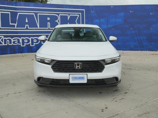 Platinum White Pearl 2026 Honda Accord LX 1.5T