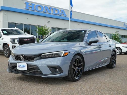 Sonic Gray Pearl 2024 Honda Civic Sport Touring