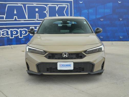Sand Dune Pearl 2026 Honda Civic Hybrid Sport