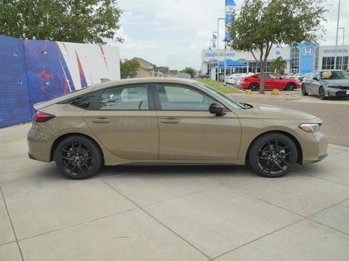 Sand Dune Pearl 2026 Honda Civic Hybrid Sport