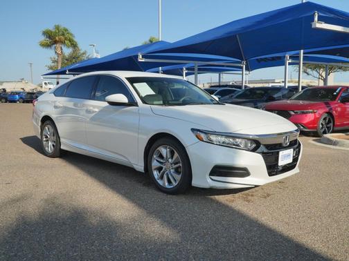 Platinum White Pearl 2020 Honda Accord LX 1.5T