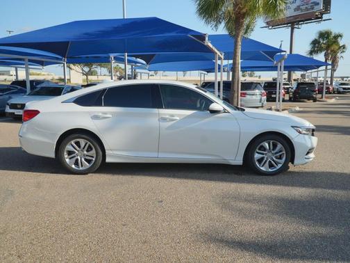 Platinum White Pearl 2020 Honda Accord LX 1.5T