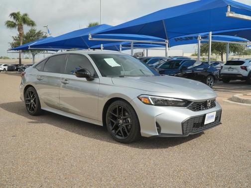 Solar Silver Metallic 2026 Honda Civic Sport