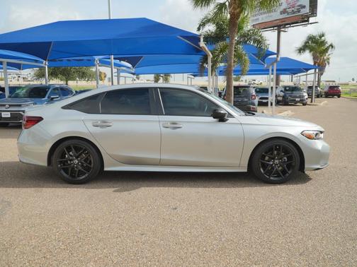 Solar Silver Metallic 2026 Honda Civic Sport