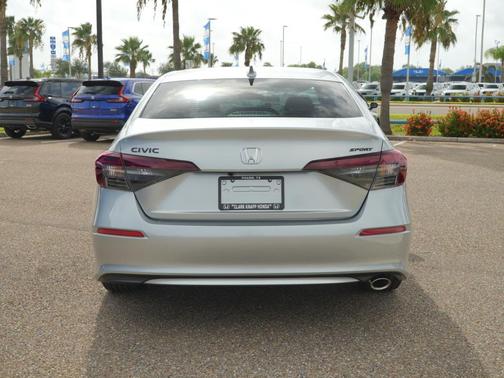 Solar Silver Metallic 2026 Honda Civic Sport
